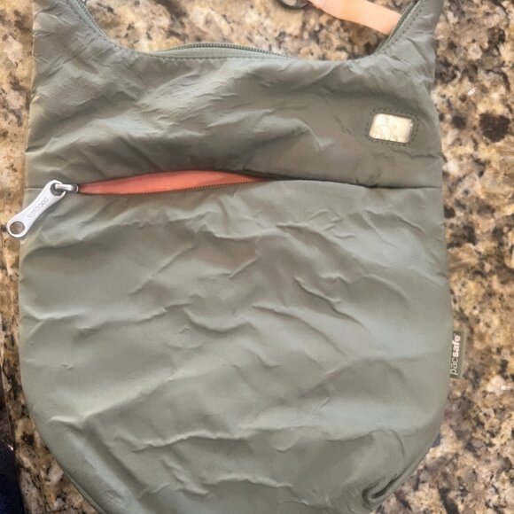 Pacsafe slingsafe 100 GII Gray Anti Theft - Picture 1 of 8
